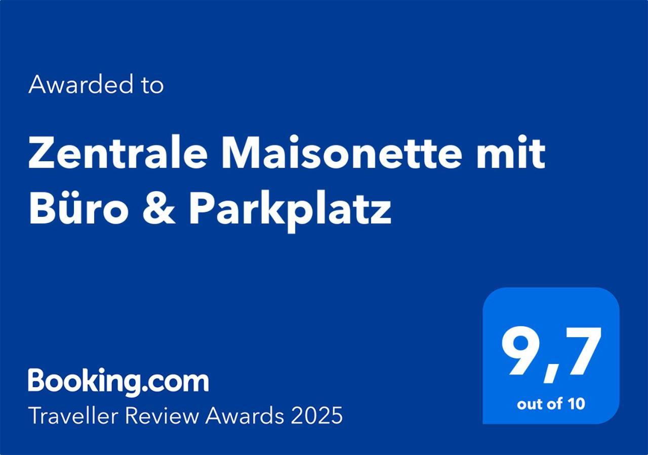 Zentrale Maisonette Mit Buero & Parkplatz Griesheim  Eksteriør bilde